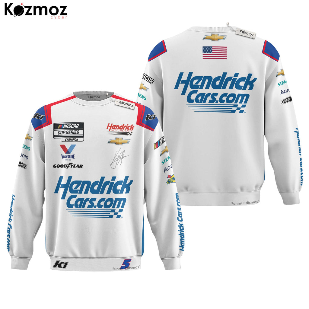 Kyle Larson Racing Firesuit Costume Signed & Race-Used 2022 Collection - Hendrick Motorsports NASCAR Racing Team