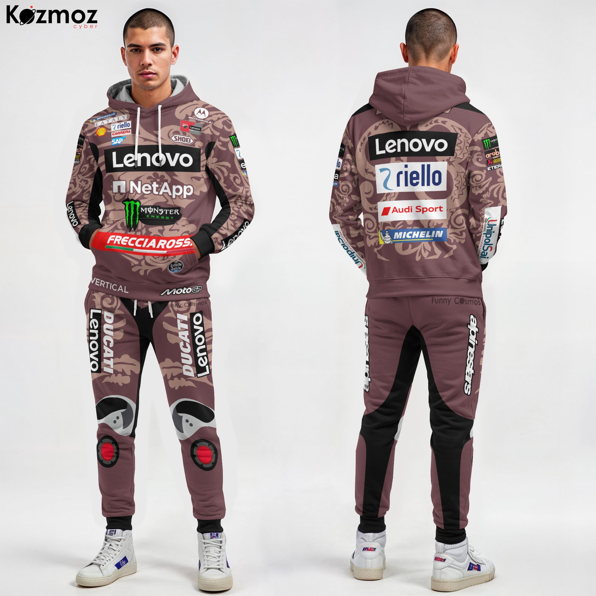Marc Marquez Racing Costume Italy 2025 Collection - Ducati MotoGP Racing Team