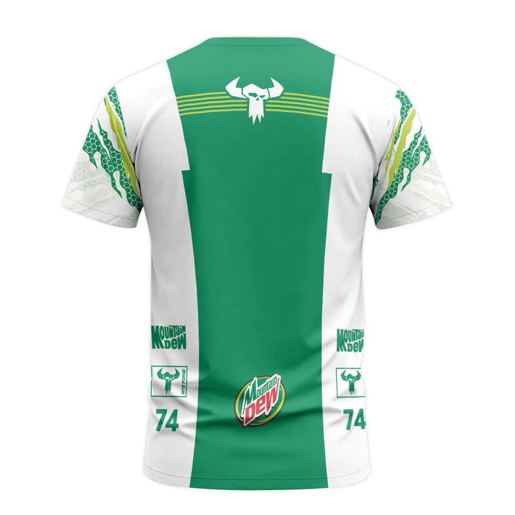Mountain Dew Fox 74 Racing MTB T-Shirt