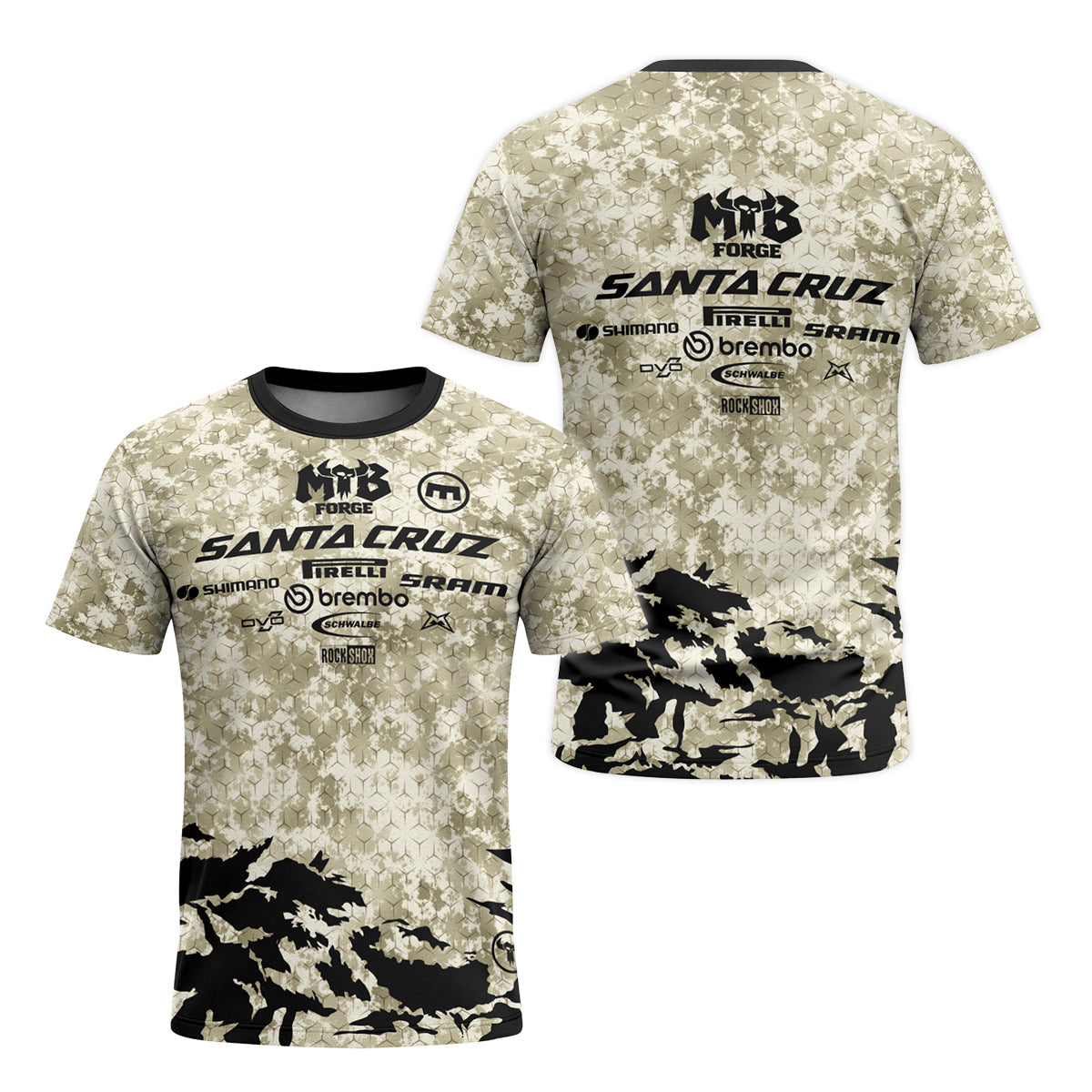 Santa Cruz Desert Camo Race T-Shirt